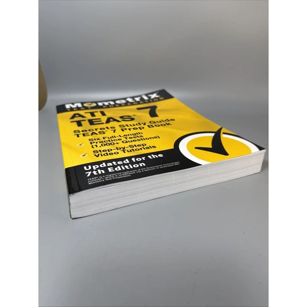 ATI TEAS Secrets Study Guide 7 Prep Book, Six Full-Length Practice Tests B3 XZ